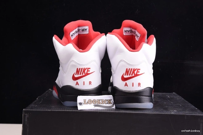 DA1911-102 Retro (2020) 5 Fire Silver Red Air Jordan Tongue 1009